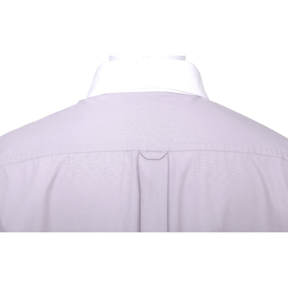 CHANEL Shirt Button Down Long Sleeve Lavender Button Up Collar VINTAGE - Picture 8 of 14